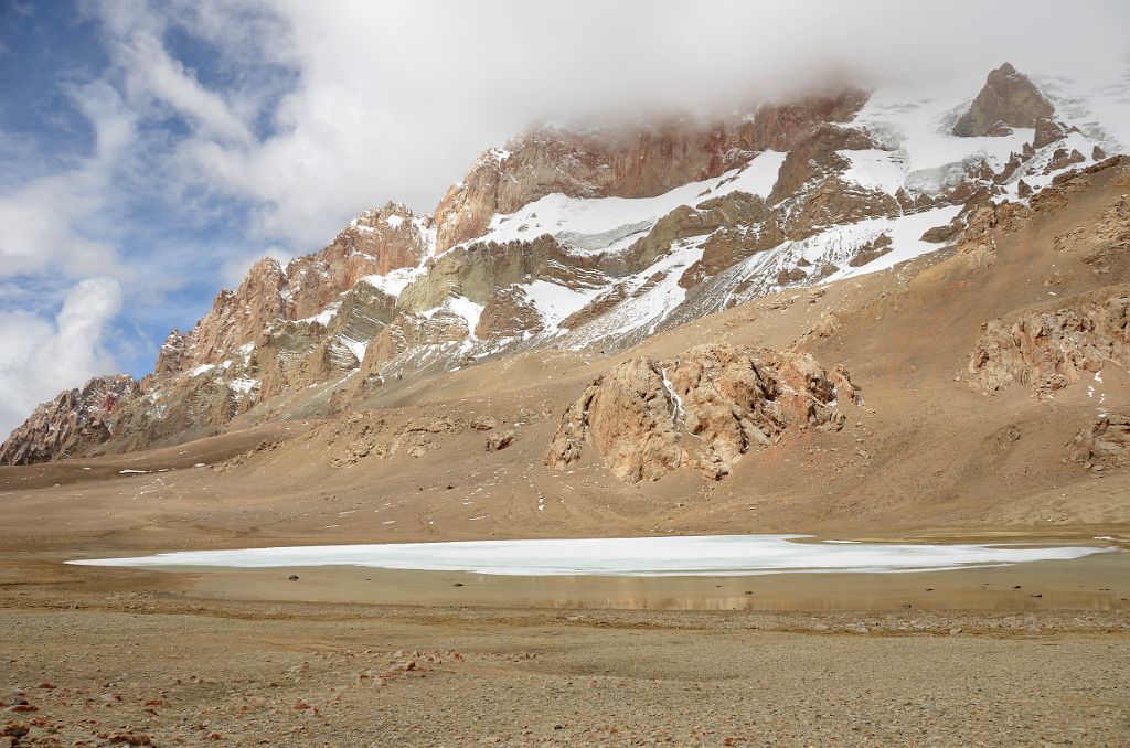 40 Lake Near The Aghil Pass From Kotaz Camp On Trek To K2 North Face In China